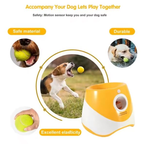 Automatic Dog Tennis Ball Launcher – Interactive Fun for Your Pup! - Image 2