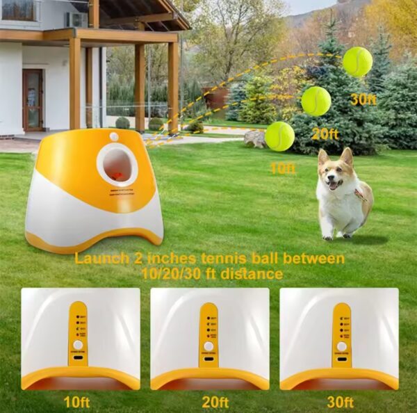 Automatic Dog Tennis Ball Launcher – Interactive Fun for Your Pup! - Image 3